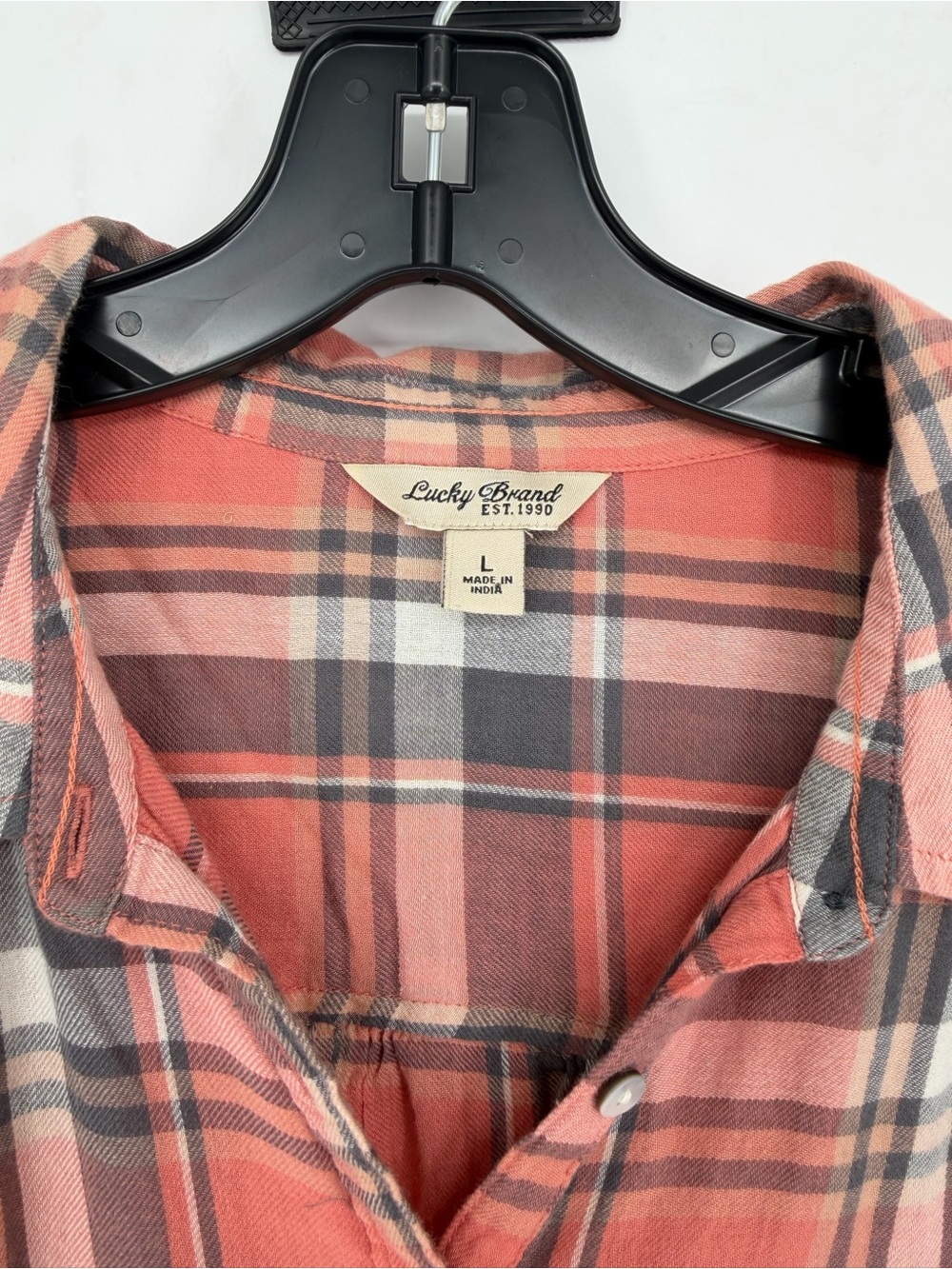Lucky Brand Plaid Flannel Shirt - Picture 2 of 6